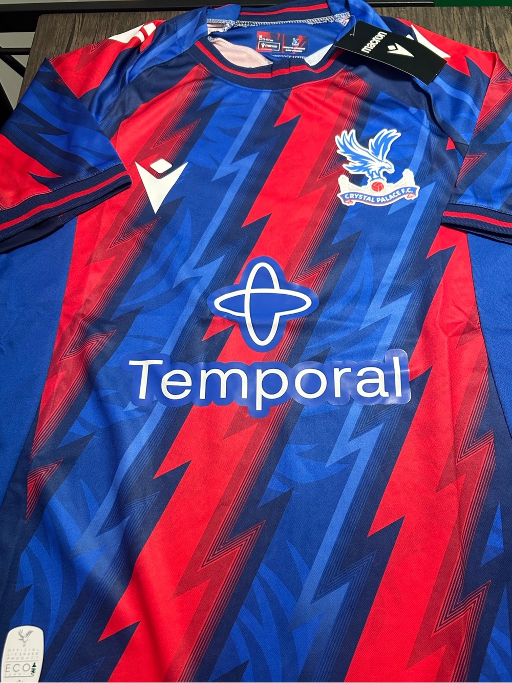 Macro CRYSTAL PALACE Men's JERSEY Sz M,L,XL,2XL New with tags English Premier